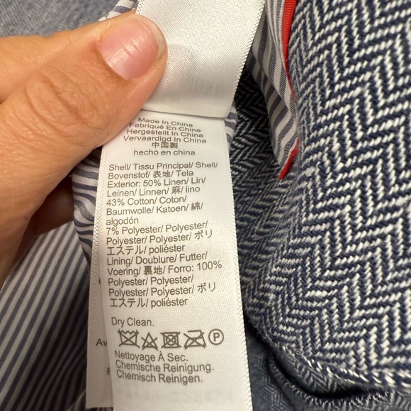 J Crew Dalton Blazer- New with Tags- Size 00 - Picture 7 of 7